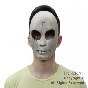 MASCARA CRUZ PLASTICA X 1